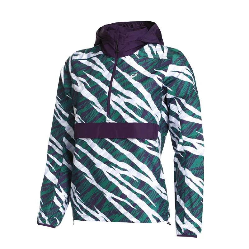 Asics - Women's Wild Camo Anorak Jacket (2012C495 500) Women's Active Clothing